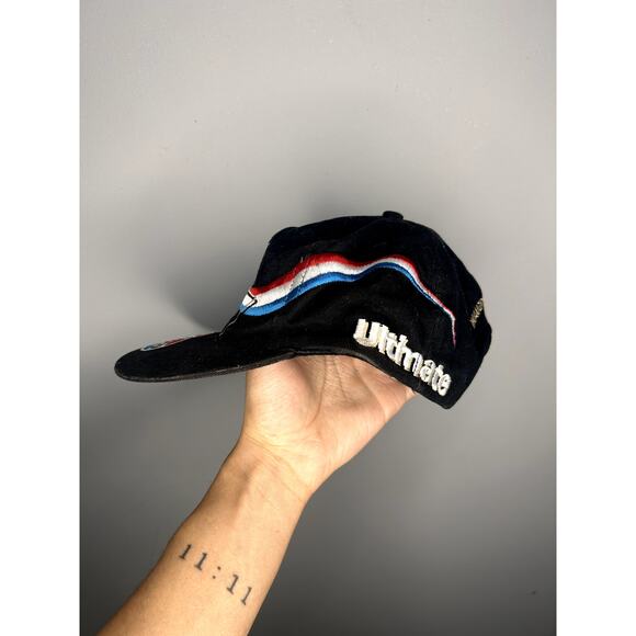 Vintage 90s Nascar Dave Blaney Amoco Racing Snapback Hat - Picture 2 of 9